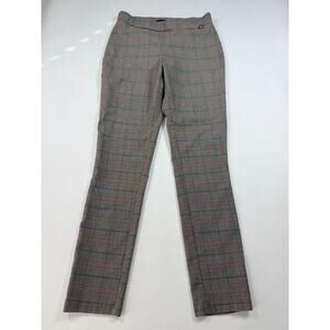 Tommy Hilfiger Women’s Straight Leg Plaid Dress Pants – Size 10